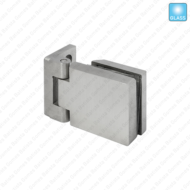 Dobradi�a parede / vidro - INOX 304